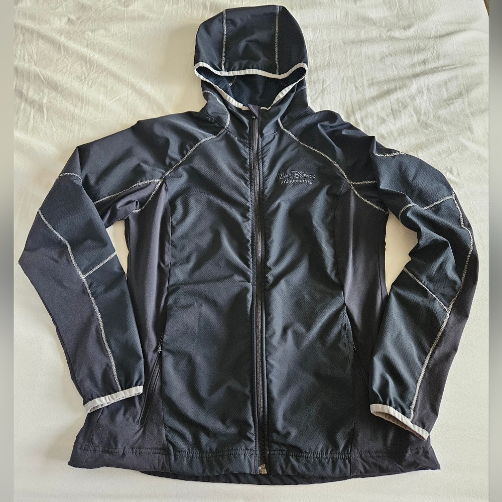 RARE Walt Disney Imagineering WDI Columbia Softshell Jacket Hooded Women’s Large